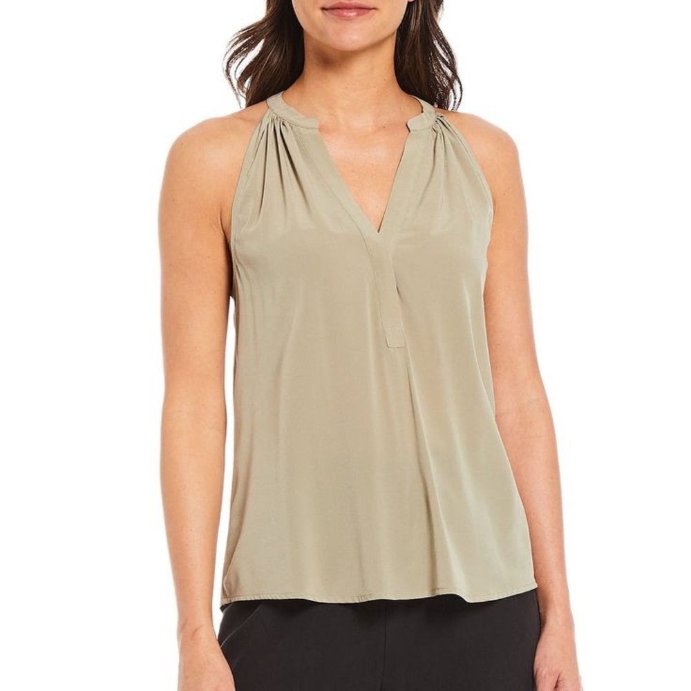 NWT Antonio Melani Silk Sleveless Blouse